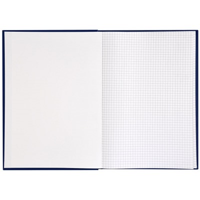 Книга учета  96л клетка бум/винил синий KYA4-BV96K inФОРМАТ
