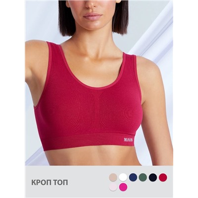 Minimi Топ MA131 Майка "Toп" (кроп-топ на широких бретелях), РА