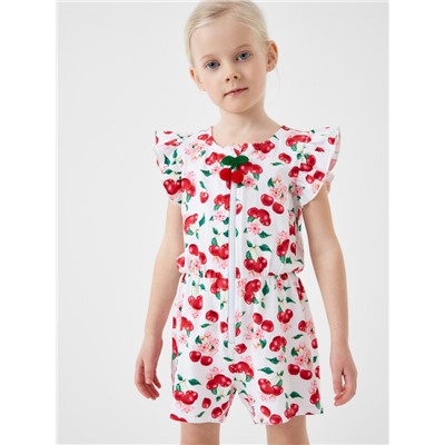 Комбинезон трикотажный для девочек