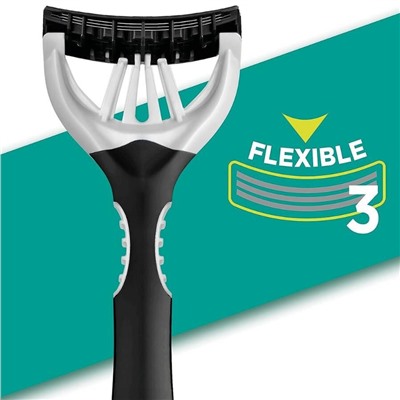 Станок для бритья одноразовый Schick (Wilkinson Sword) Xtreme-3 Black Edition (6+2шт.)