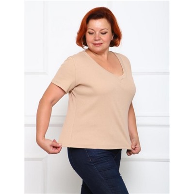 Футболка "Дубль" (Бежевый)