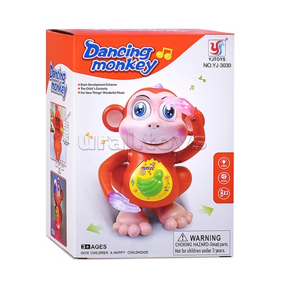 Интерактивная игрушка "Обезьяна" в коробке