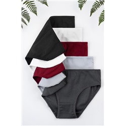 Трусы для девочки в рубчик 5шт. Happyfox