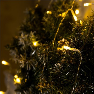 Светодиодная фигура «Ёлка» 3.5 м, пластик, 9 нитей, 31 В, свечение тёплое белое