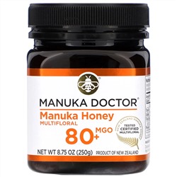 Manuka Doctor, Мед манука из разнотравья, MGO 80+, 250 г (8,75 унции)