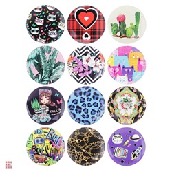 Карманное подарочное зеркальце "Ассорти"