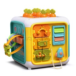 Куб развивающий "Развивашка" в коробке