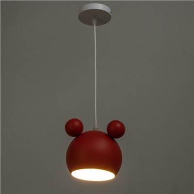 Светильник BayerLux «Барни» Е27 40 Вт красный 20×20×20-120 см