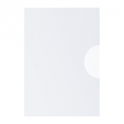 Папка-уголок (плотная)  А4 150мкр прозрачная ММ-32258 Стамм