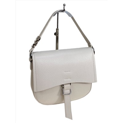 Женская сумка из искусственной кожи, цвет молочный