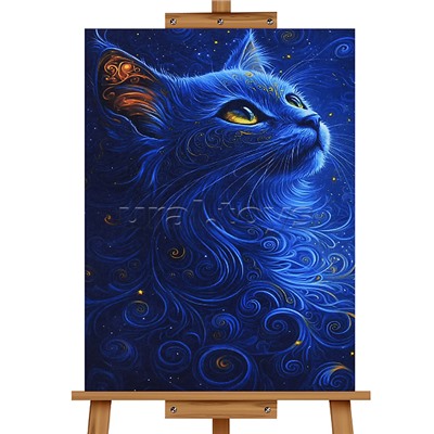 Мозаика алмазная "Кошечка" 20*30см.