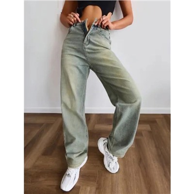 Джинсы багги