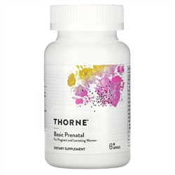 Thorne Research, Basic Prenatal, 90 капсул