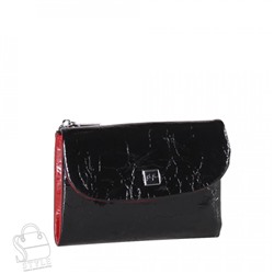 Женский кошелек 7007-14 black red Velina Fabbiano