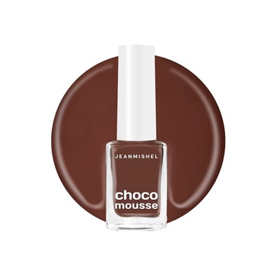 Лак для ногтей Jeanmishel, шоколадно-розовый, глянцевый, тон 472, 6 мл