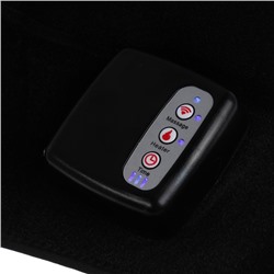 УЦЕНКА Массажёр для ног Luazon LEM-24, бандаж на колено, нагрев до 65°С, черный