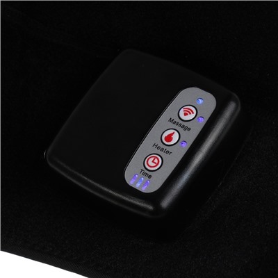 УЦЕНКА Массажёр для ног Luazon LEM-24, бандаж на колено, нагрев до 65°С, черный