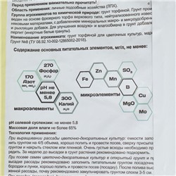 Грунт цветочный «Живая Земля», 50 л