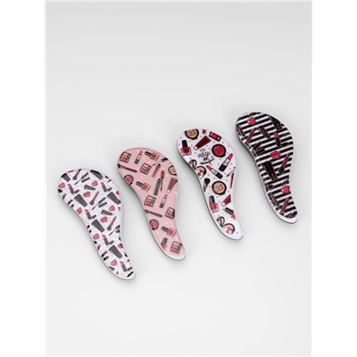 Расчёска массажная, 5.5×14.5(±1) см, PVC коробка, рисунок МИКС