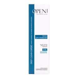 Пенка‑мусс для лица Open One 1, с зелёным чаем, 160 мл