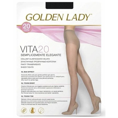 Колготки Golden Lady Vita 20 den (nero, 2)