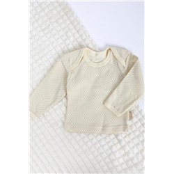 Футболка 1704-3 дл. рукав детская (Молочный)