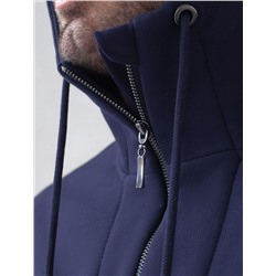 Худи на молнии из премиального футера трехнитки с начесом