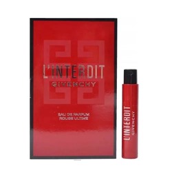 GIVENCHY L'INTERDIT ROUGE ULTIME edp (w) 1ml пробник