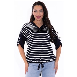 Блузон Амели (тёмно-синий)