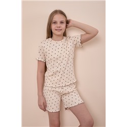 Пижама футболка и шорты М226007мк