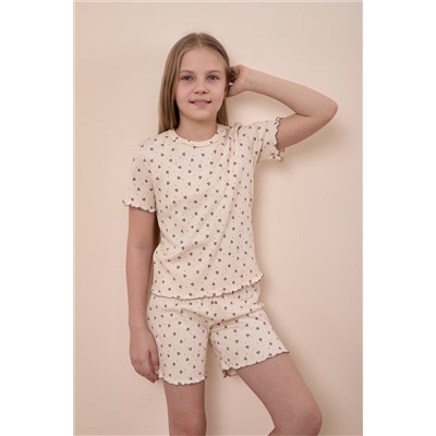 Пижама футболка и шорты М226007мк