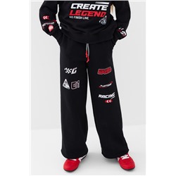 Брюки трикотажные для девочек PLAYTODAY, 1240794