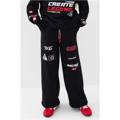 Брюки трикотажные для девочек PLAYTODAY, 1240794