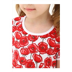 Платье 33066 Киска с карманами маки НАТАЛИ, 1118582