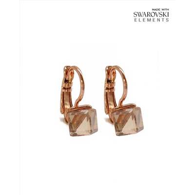 Серьги с кристаллами Swarovski