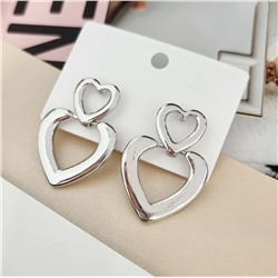 Серьги женские бижутерия на уши, коллекция LALIQ, арт. 003.199