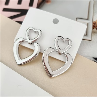 Серьги женские бижутерия на уши, коллекция LALIQ, арт. 003.199