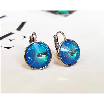 Серьги с кристаллами Swarovski