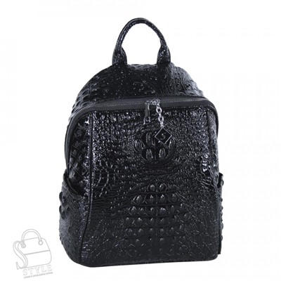 Рюкзак женский 69122-6 black Velina Fabbiano-Safenta