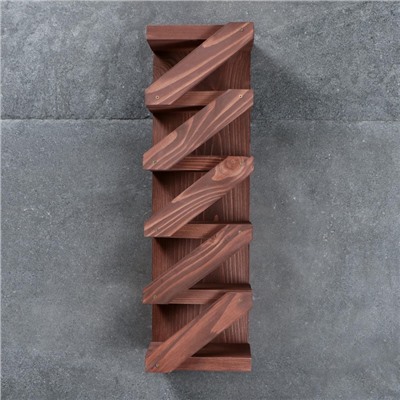 УЦЕНКА Винная полка 1 Темная