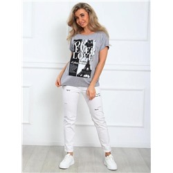 Футбола "Флорет" (Серый меланж)