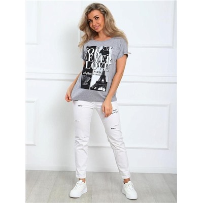 Футбола "Флорет" (Серый меланж)