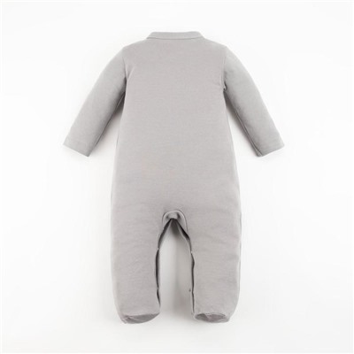 Комбинезон с рюшей для девочки «Крошка Я» BASIC LINE, рост 80-86 см