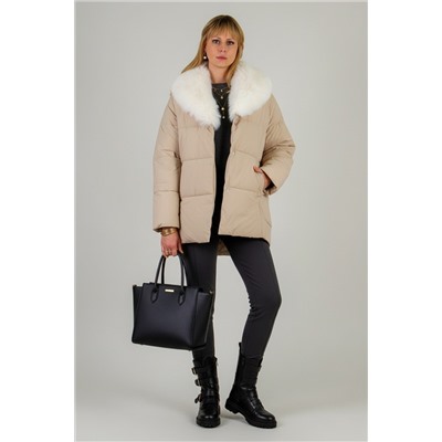 Куртка с меховым воротником арт.6677 зима, евро-зима