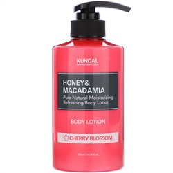 Kundal, Honey & Macadamia, Body Lotion, Cherry Blossom, 16.90 fl oz (500 ml)