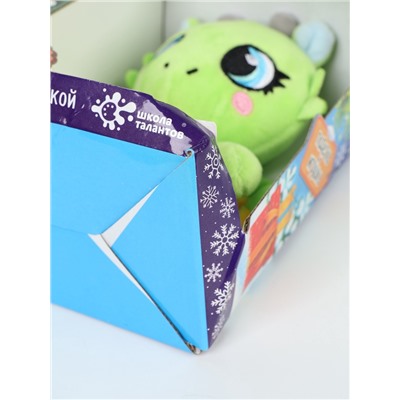 УЦЕНКА Школа талантов Набор для творчества Ночник с игрушкой дракон Мишка