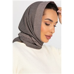 Косынка с отворотом (коричневое зернышко) КО17-23М