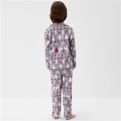 Пижама детская KAFTAN «Скандинавия» размер 36 (134-140 см)