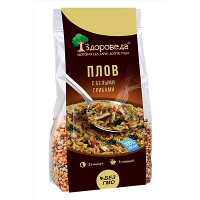 Плов с белыми грибами 250г ЭКОПРОДУКТЫ, 1184738