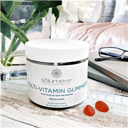 Solumeve, Мультивитаминные жевательные таблетки, без желатина, вкус винограда, 100 вегетарианских жевательных таблеток